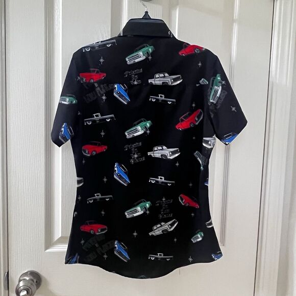 Dixxon Flannel Company What the Truck!? D-Lite Button Up Shirt Women's Small - Picture 10 of 13